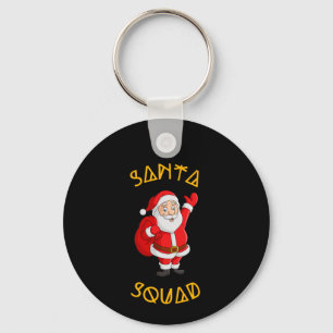 Santa Squad Key Ring
