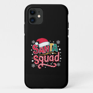 Santa Squad Xmas Squad Family Matching Santa Crew Case-Mate iPhone Case