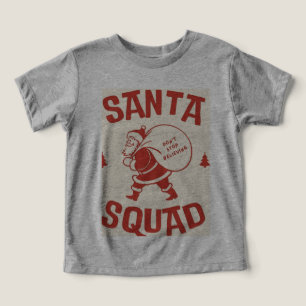 SANTA SQUADE IN RED COLOUR DISIGN ON T