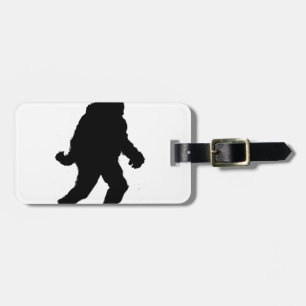 Santa Squatch Luggage Tag