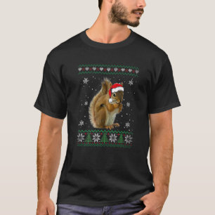 Santa Squirrel Ugly Sweater Animals Christmas Paja