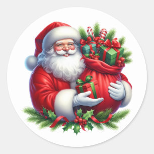 Santa Stickers
