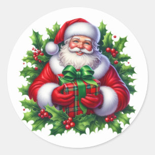 Santa Stickers