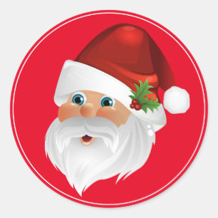 Santa Stickers
