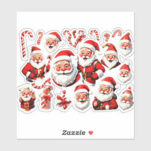 Santa Stickers