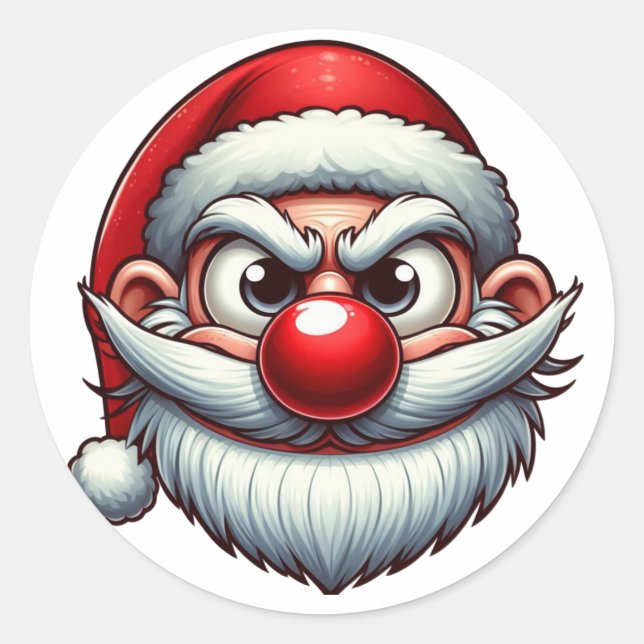 Santa Stickers  (Front)