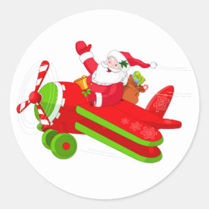 Santa Stickers