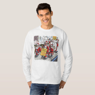 Santa Strike long sleeve shirt