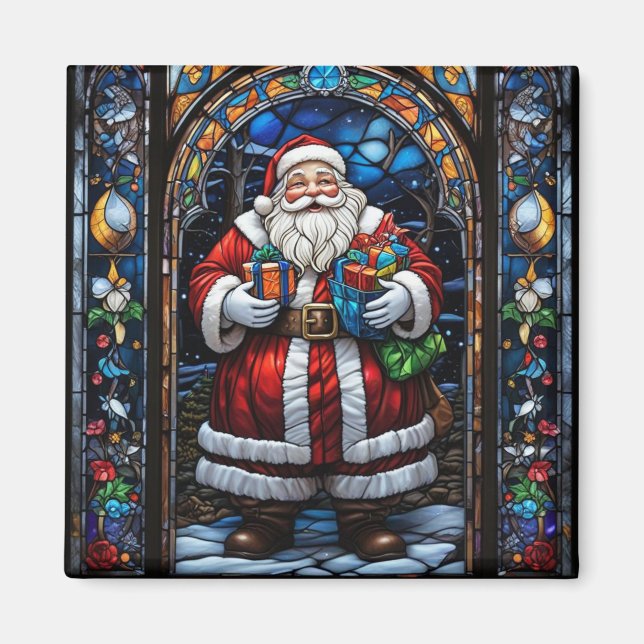 Santa Style A Magnet (Front)