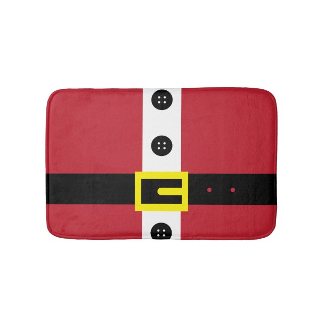 Santa Suit Bath Mat (Front)