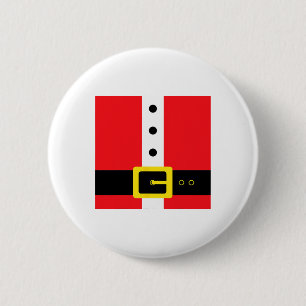 Santa Suit Christmas Costume Funny Cute Halloween  6 Cm Round Badge