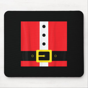 Santa Suit Christmas Funny Cute Mouse Pad
