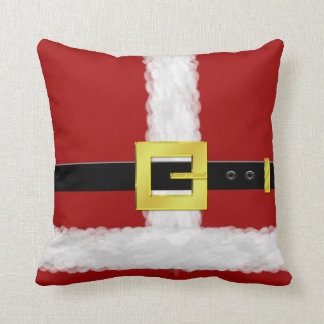 Santa Suit Christmas Pillow