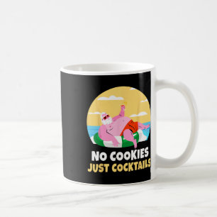 Santa Summer Christmas In July Xmas Tail Beach Gif Coffee Mug