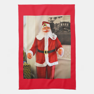Santa Tea Towel