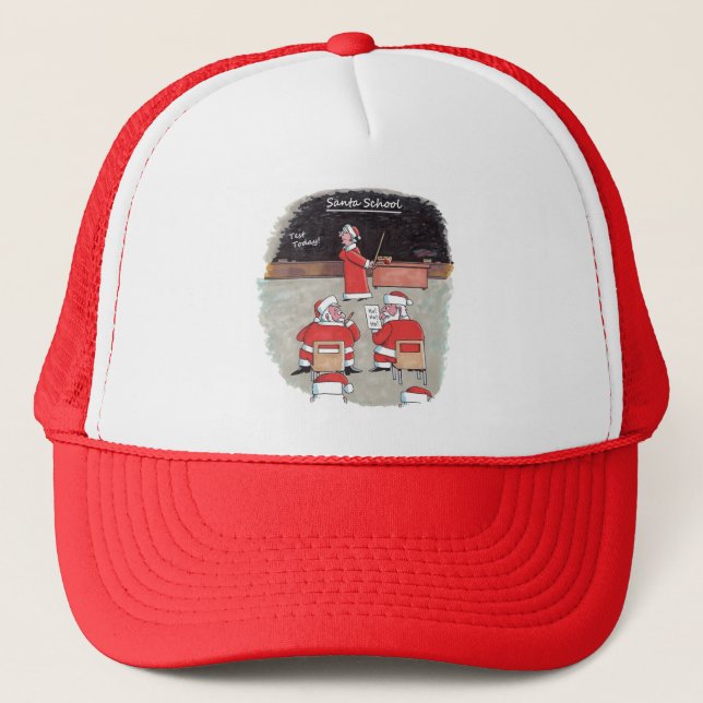 Santa Test trucker hat (Front)