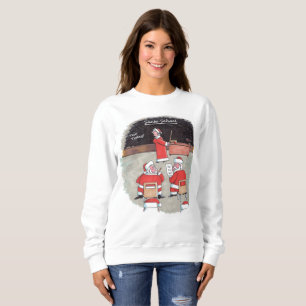 Santa Test women white sweatshirt