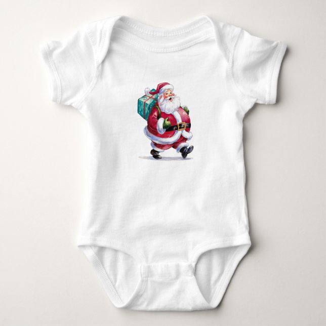 SANTA THE LEGEND BABY BODYSUIT (Front)