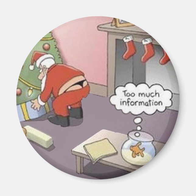 Santa Thong Magnet (Front)