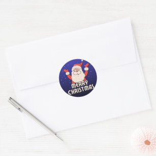 Santa & Tree Magic – Christmas Stickers & Invites