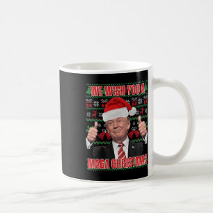 Santa Trump Christmas Humour Funny Trump Xmas 2 Coffee Mug