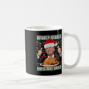 Santa Trump Christmas Humour Funny Trump Xmas 3  Coffee Mug