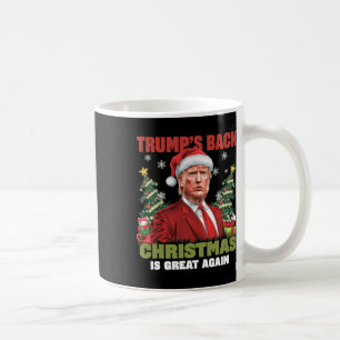Santa Trump Dance Make Christmas Great Again Ugly Coffee Mug