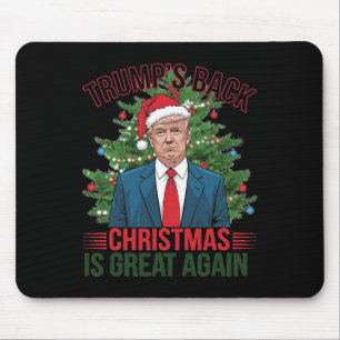 Santa Trump Dance Make Christmas Great Again Ugly Mouse Pad