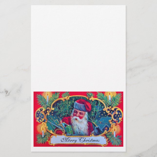 SANTA VINTAGE STATIONERY (Front)