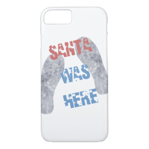 Santa Was Here Case-Mate iPhone Case