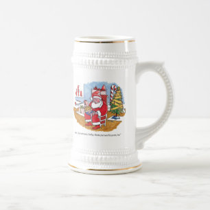 Santa Wet left hand stein