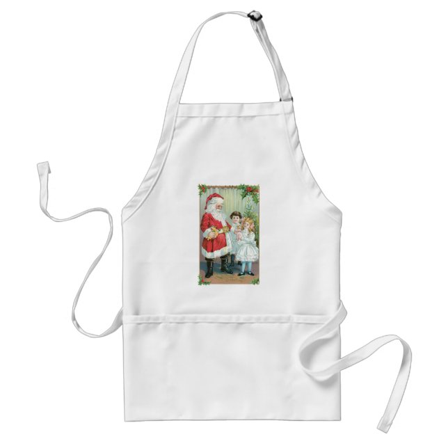 Santa With Children Standard Apron (Front)