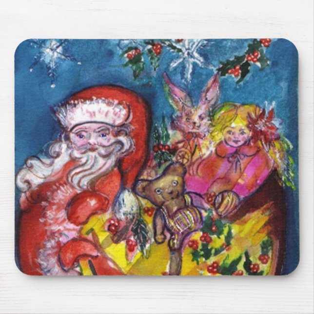 SANTA WITH GIFTS MOUSE PAD (Front)