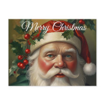 Santa With Mistletoe