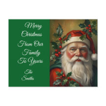 Santa With Mistletoe