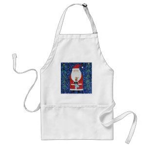 Santa with Stocking Standard Apron