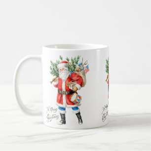 Santa with Toys and Drum Coffee Mug