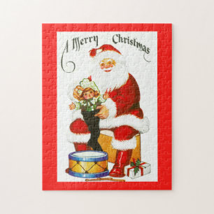 Santa with toys jigsaw puzzle