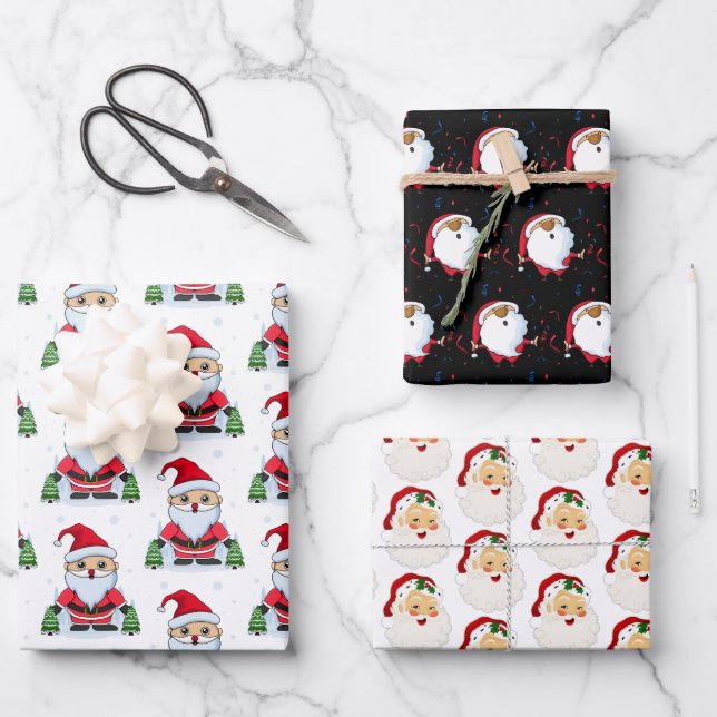 Santa Wrapping Paper (Front)