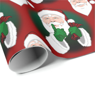 Santa Wrapping Paper Christmas Wrapping Paper