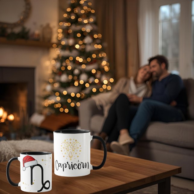 Santa Zodiac Capricorn Mug (Creator Uploaded)