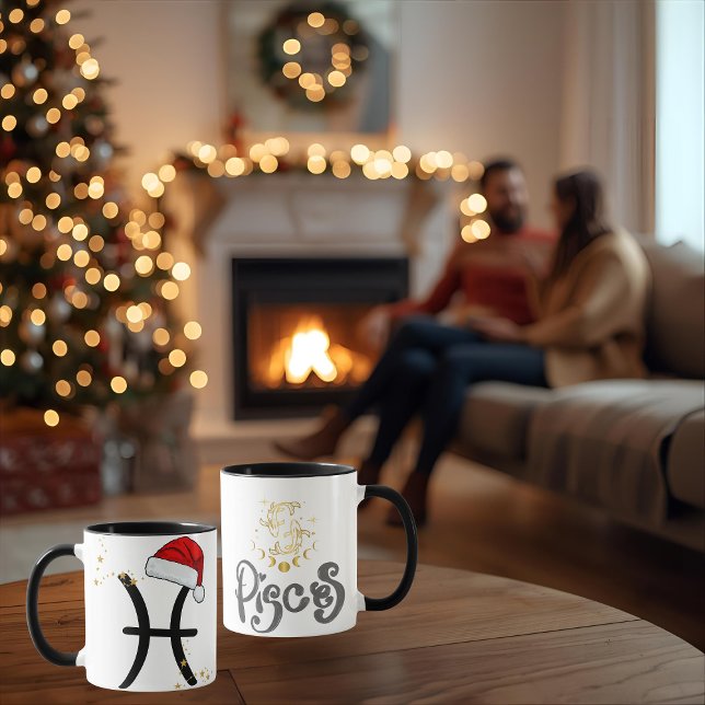 Santa Zodiac Pisces Mug (Creator Uploaded)