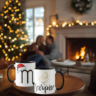 Santa Zodiac Scorpio Mug