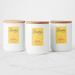 Santai Bottle Sticker