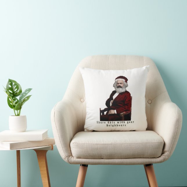 SantaKarl MarXmas Cushion (Chair)