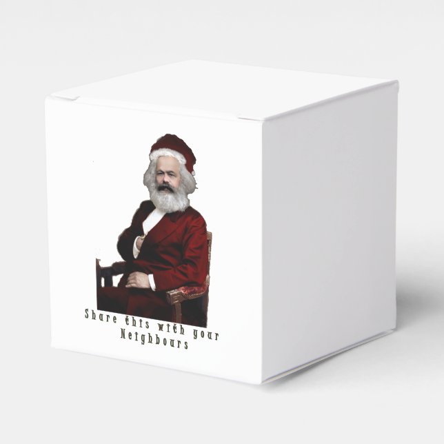 SantaKarl MarXmas Favour Box (Front Side)