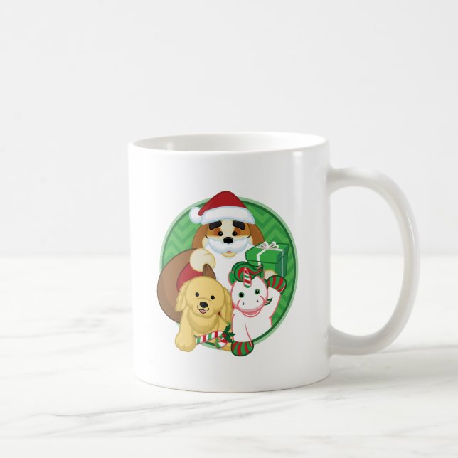 Santakinz and Friends Coffee Mug (Right)
