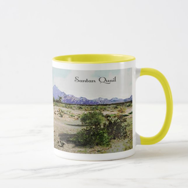 Santan Quail Mug (Right)