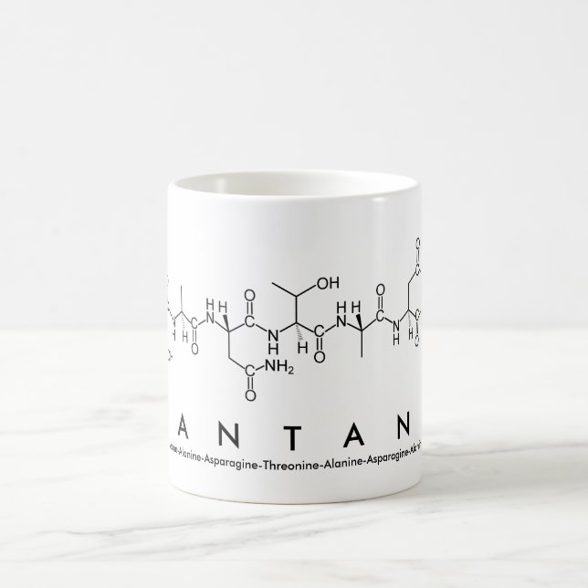 Santana peptide name mug (Center)
