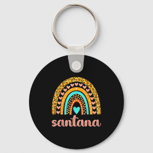 Santana Santana Name Birthday Shirt Gift  Key Ring